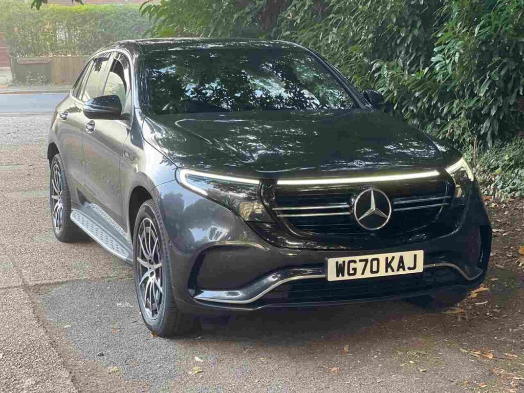 Mercedes EQC chauffeur ca